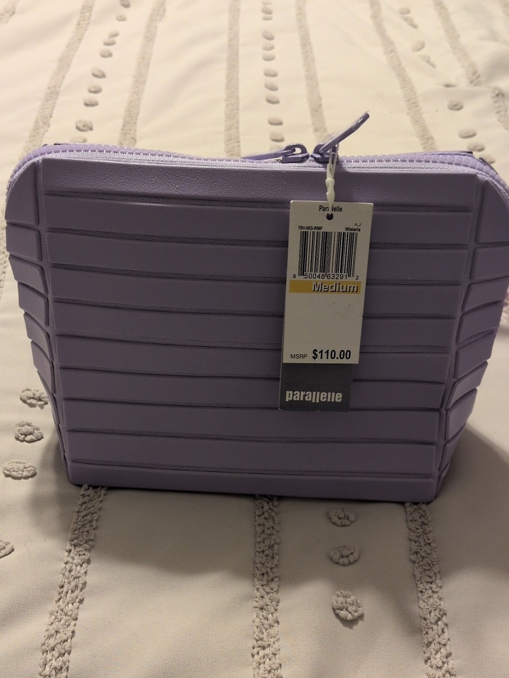 parallelle Lavender Medium Cosmetic Pouch